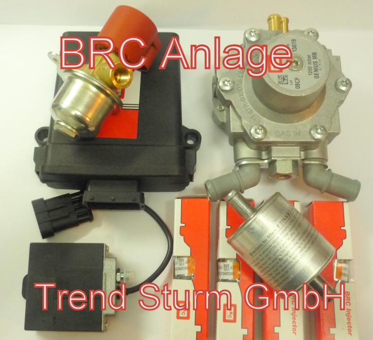 3 G /  BRC SEQUENT 24 Kit 4 Zylinder bis 80kW