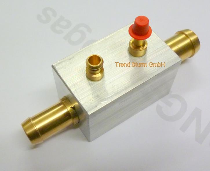 Sensorblock für Druck und Temperatur 14 auf 12mm - PP-A-3