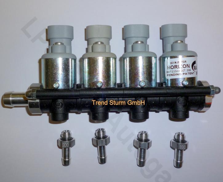 Rail Injector IG3 Horizon 3 Ohm (Type E3) 4Zyl. 67R-014893